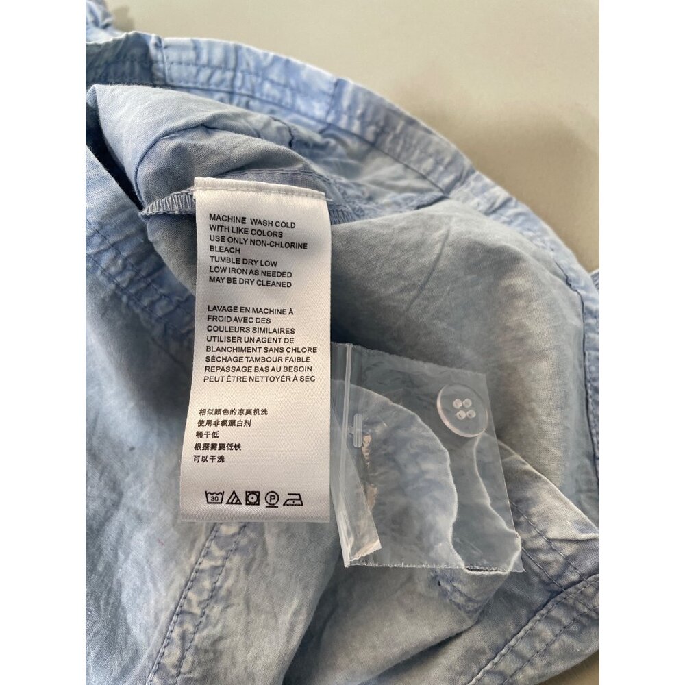 Free People Moon Bay Parachute Shorts Size Large Cashmere Blue Casual Streetwear - Picture 6 of 9